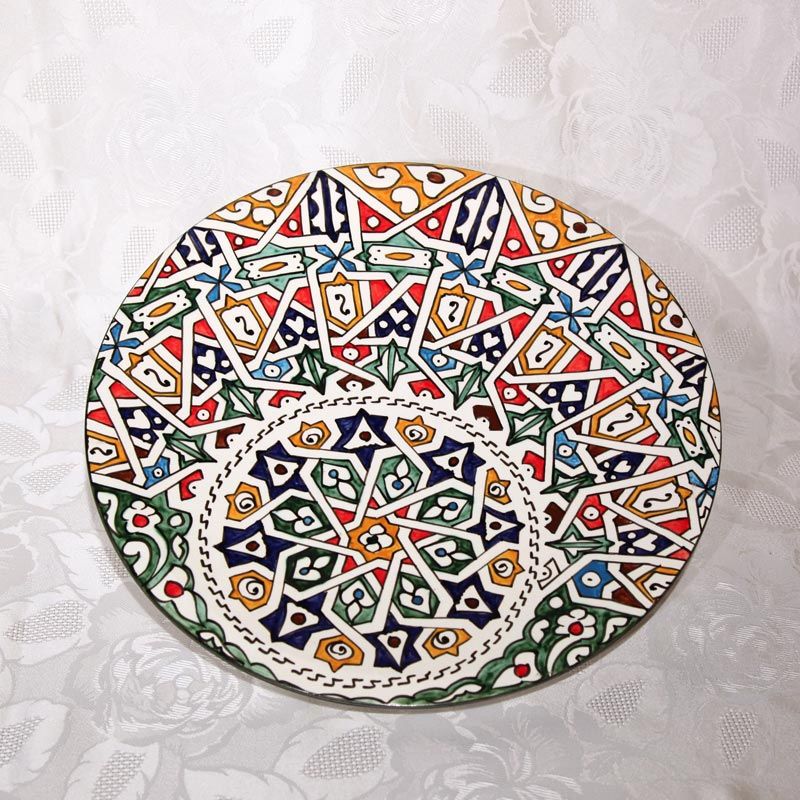 Plat à tarte de tradition en céramique - ADAPEI 90