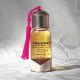 Huile d'argan bio, Maroc, flacon artisanal 60 ml, pompon fushia