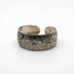 Bracelet large style Berbère, motifs traditionnels
