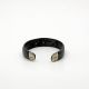 Bracelet touareg corne et métal, pour tour de poignet 16 cm maximum