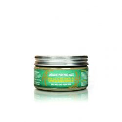 Masque visage purifiant argile verte anti-acné aux huiles essentielles