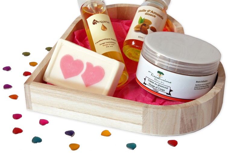 Coffret cadeau soin et beauté "Saint-Valentin"