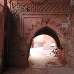 Ancienne porte de la médina de Marrakech, Maroc - 2016