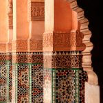 Médersa ben Youssef dans la médina de Marrakech, Maroc - 2016