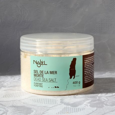 Sels de la Mer Morte, exfoliants, pot de 400 g
