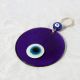 Oeil Turc sur plaque de verre, violine