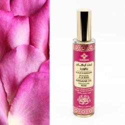 Huile d’argan bio à l'huile essentielle de rose 50 ml