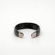 Bracelet touareg corne et métal, pour tour de poignet 16 cm maximum