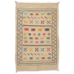 Tapis kilim Berbère naturel
