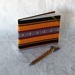 Parure carnet et stylo d’Amérique latine