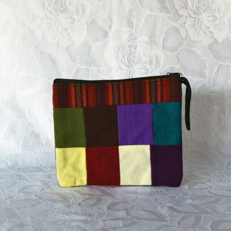 Pochette en tissu, motif Andin