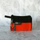 Porte-monnaie, motif Andin Aguayo orange