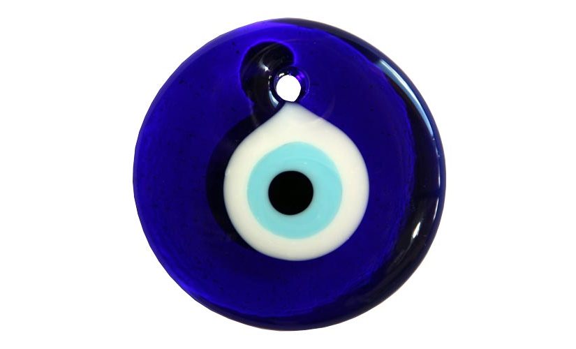 Mauvais oeil NAZAR turquie grèce evil eye décoration 30mm en verre porte-clé 